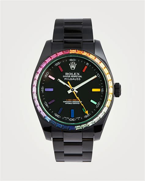 rainbow rolex lgbt|Colours Of Pride Month On These Striking Rainbow Watches.